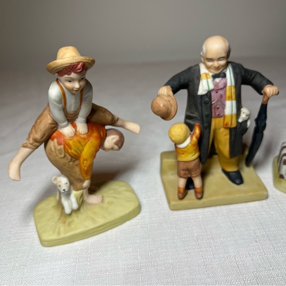 The Danbury Mint Leapfrog, The Gift, and Homecoming Figurines. 4”. Vintage - Picture 2 of 7